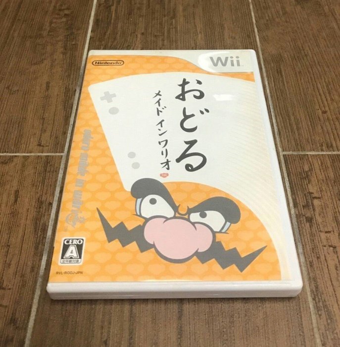 免運 Wii 【舞動壞利歐工作室】Wario日版日文 原版遊戲片  瓦力歐 馬力歐 瑪利歐  多人同樂 派對 Nintendo 任天堂