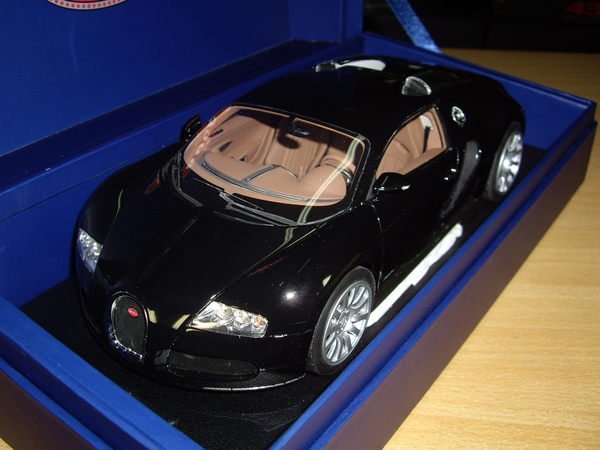 MR廠牌 1:18 BUGATTI  黑色 手工 限量 絕版車