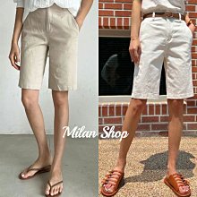 ☆Milan Shop☆網路最低價 正韓Korea獨家款 入夏必收超顯瘦3D剪裁休閒牛仔小馬褲4色$599(特價)