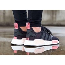 老夫子 Adidas NMD RUNNER R1 黑面 粉色 3M 反光 BOOST底S75234