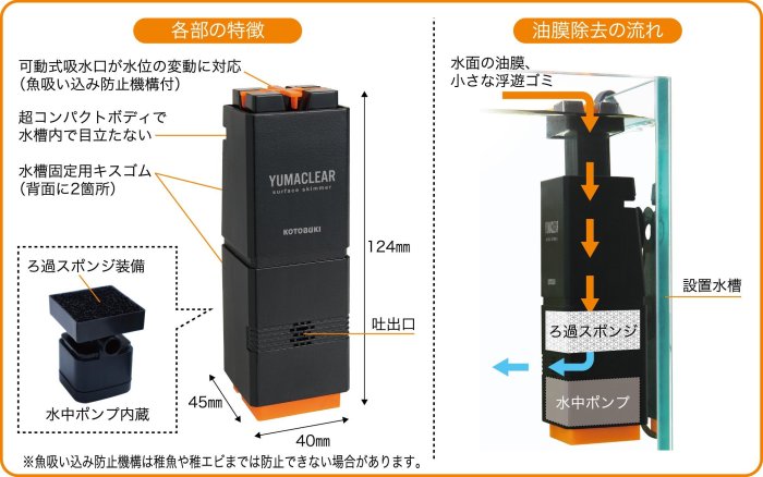 ◎ 水族之森 ◎ 日本kotobuki 油膜理器 YUMACLEAR 新品上架 現貨熱賣中~~~