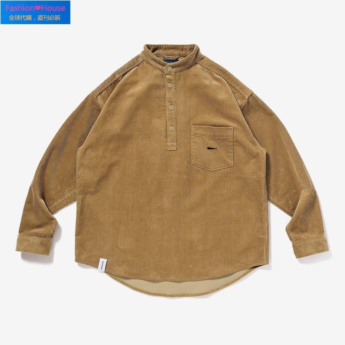 Fashion❤House』2020AW DESCENDANT TETTY CORDUROY SHIRT 燈心絨襯衫