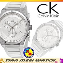 【天美鐘錶店家直營】【下殺↘超低價有保固】全新原廠CK Calvin Klein 三眼計時男錶-K2S371L6