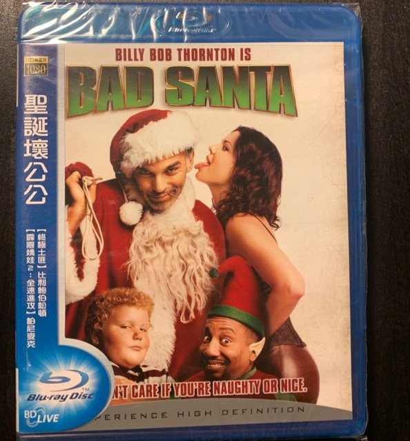 (全新未拆封)聖誕壞公公 Bad Santa 藍光BD(得利公司貨)限量特價