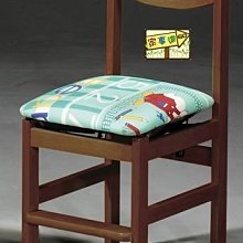 [ 家事達] TMT 學生胡桃木色色(機械式)實木布面升降椅(TAR-746D) 特價~