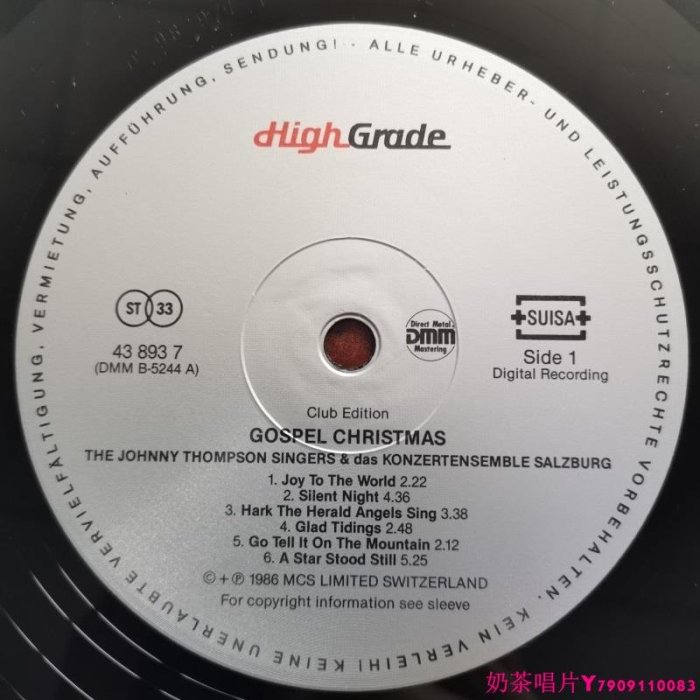 Gospel Christmas 黑膠唱片LPˇ奶茶唱片