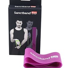 【Live168市集】發票價 原廠品質保證 Sanctband 環狀拉力帶 淺紫(輕型) 運動用品 拉力帶 肌力訓練