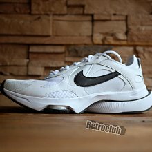 Retro CLUB【一元起標】【近全新】NIKE AIR ZOOM DIVISION 白色 氣墊 慢跑鞋 F24417