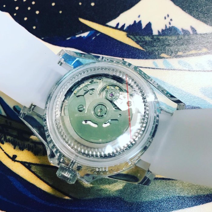 Seikomod jellycase style 透明果凍殼 水鬼風格 機械錶
