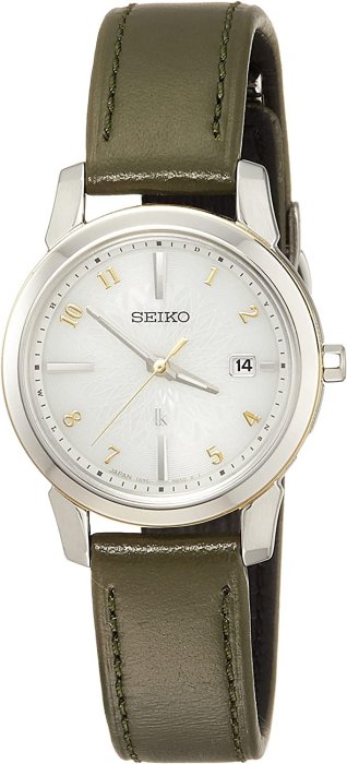 日本正版 SEIKO 精工 LUKIA SSQV096 女錶 手錶 電波錶 太陽能充電 皮革錶帶 日本代購