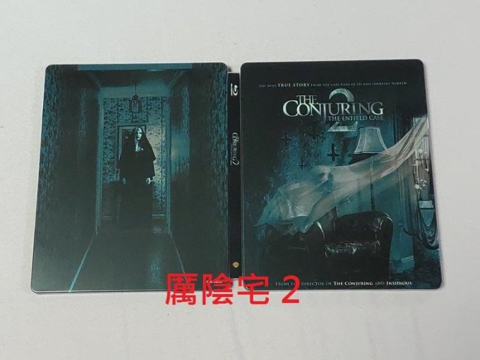 【BD藍光】厲陰宅 2：限量鐵盒版(台灣繁中字幕)The Conjuring 2 水行俠溫子仁導演 杜比全景音