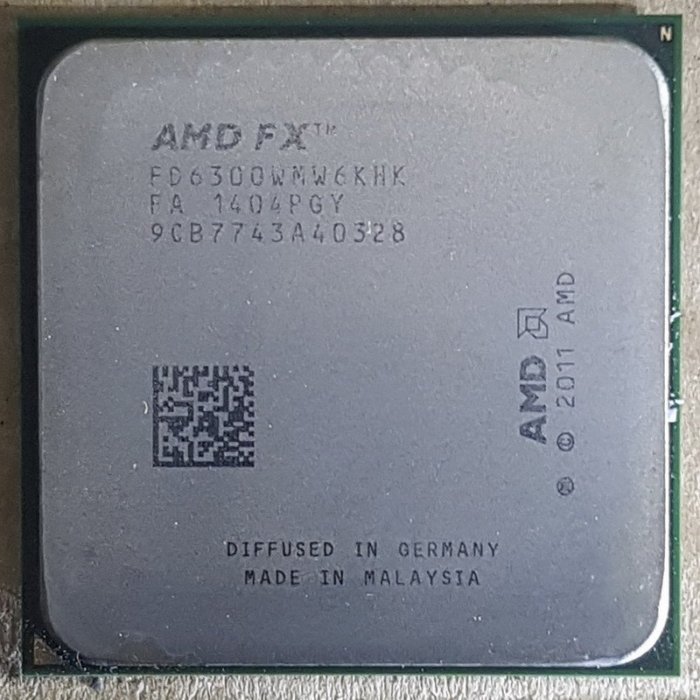 AMD FX-6300 六核心 AM3+ 3.5G 處理器、L3快取-8MB、輕鬆無鎖頻、庫存備品《自取佛心價850》