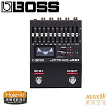 【民揚樂器】最尖端先進的等化器 BOSS EQ200 Graphic Equalizer 等化效果器