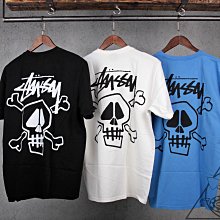 【HYDRA】Stussy Skull & Bones Tee Pigment Dyed 骷髏 短踢 短T【SUY40】