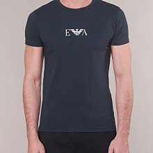 【EA男生館】【EMPORIO ARMANI LOGO印圖短袖內衣T恤】【EA001E2】兩件組(M-XL)