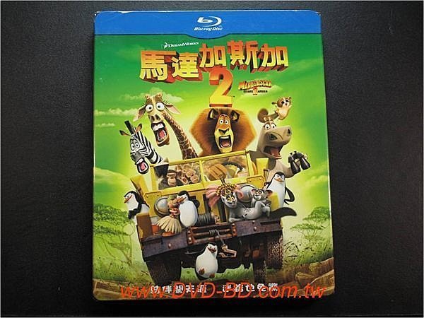 [藍光BD] - 馬達加斯加2：逃向非洲 Madagascar : The Crate Escape ( 得利公司貨 ) - 國語發音