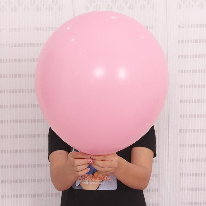 18寸大號加厚乳膠氣球求婚表白氣球鏈裝飾兒童生日派對布置用品半米潮殼直購