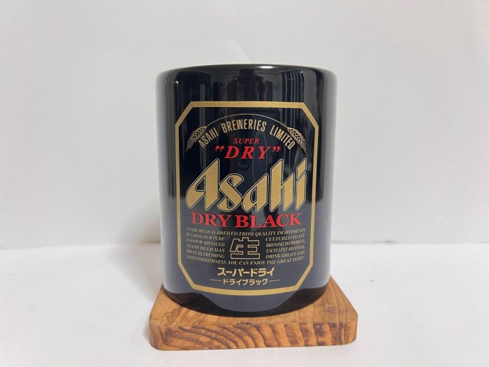 ［輝哥古早味] Asahi super dry dry  black 限量 馬克杯