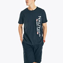 ☆【NAUTICA男生館】☆【NAUTICA LOGO印圖短袖T恤】☆【NA001E7】(S)