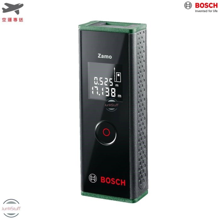 BOSCH 德國 博世 ZAMO 3 ZAMO3 雷射測距儀 雷射尺 單機 可另加購 捲尺 滾輪 電子式 距離光學量測