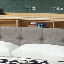 23m【新北蘆洲~嘉利傢俱】芙洛琳5尺床頭-編號 (m051-1)『促銷中』