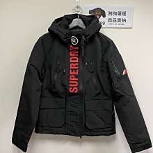 跩狗嚴選 最新旗艦款 極度乾燥 Superdry Ultimate 女 黑橘 保暖 外套 風衣 防風 運動 多口袋