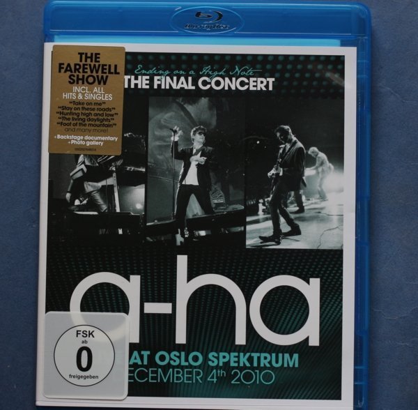 a-ha合唱團 / 終幕演唱會Theatre of Death-Live At Hammersmith 2009藍光BD