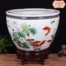 魚缸 水缸 陶瓷盆 花盆 水培花盆 大花盆 陶瓷魚缸 大號養金魚缸 客廳庭院睡蓮 碗蓮 荷花 烏龜缸 錦鯉 書畫缸