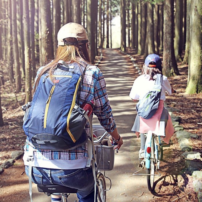 熱銷 NH挪客戶外運動騎行背包新款徒步登山包男女書包旅行包輕便雙肩包