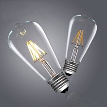 【燈王的店】《愛迪生LED燈泡》E27燈頭 6.5W LED燈泡(錐形)(全電壓)☆LED-ST642G-6.5W