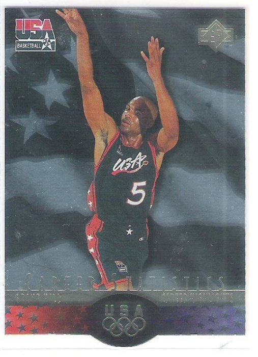 1996 UD USA SP Career Statistics #S2 GRANT HILL  亮面特殊卡