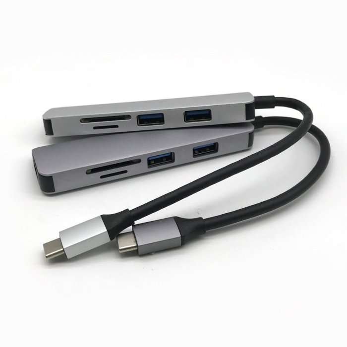 [沐印國際] TYPE-C 多功能讀卡器 USB3.1 轉三口 3.0 HUB SD TF讀卡器 多功能 OTG線