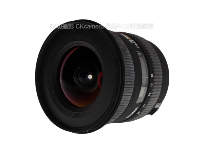 成功攝影Sigma 10-20mm F4-5.6 EX DC HSM For Canon 中古二手超值輕巧