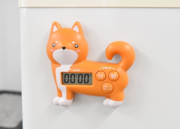 一鑫餐具【日本 DRETEC 多利科 新柴犬造型計時器 T-567 咖啡色】公司貨電子計時器