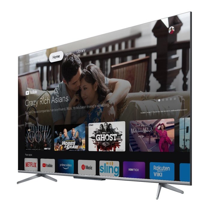 💓好市多代購💓 TCL 65吋 4K UHD Google TV 智慧連網液晶顯示器不含視訊盒 65P725