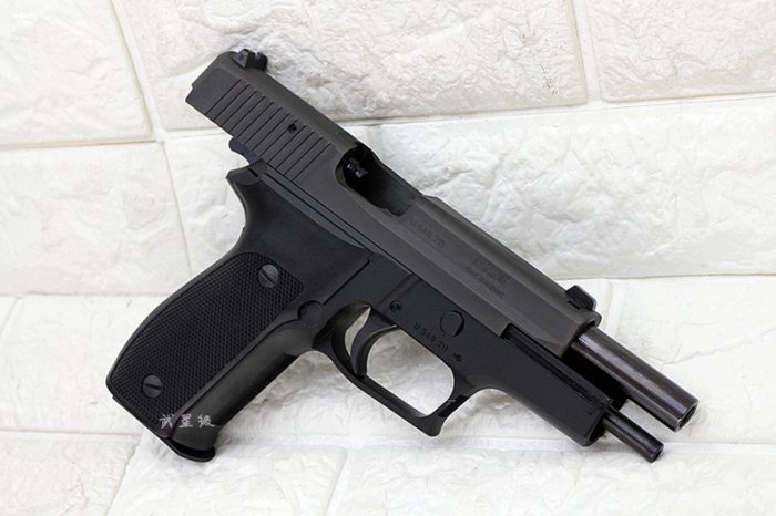 台南 武星級 鋼製 SIG SAUER P226 手槍 瓦斯槍 附 胡桃木收納盒( 精品收藏GBB槍BB彈模型槍玩具槍