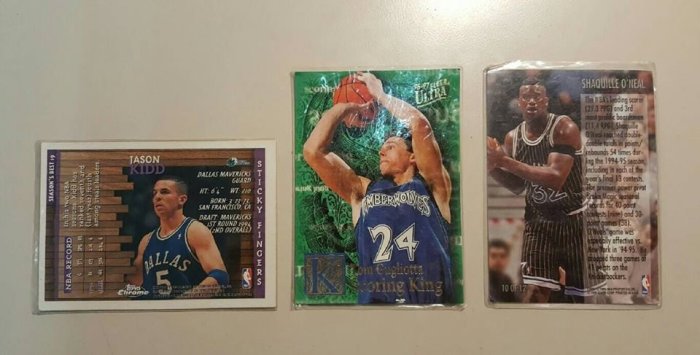 【郵幣新天地】早期 NBA籃球卡《109》三張一拍◎ 拍多少是多少，不提前結拍...《絕版籃球卡》