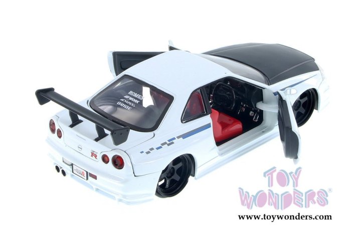 (I LOVE 樂多) 日本進口1/24 JADA TOYS Nissan Skyline GT-R 合金模型車