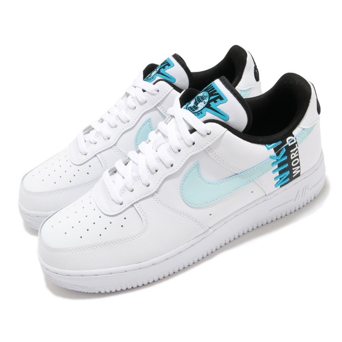 【Luxury】正品 Nike Air Force 1 '07 AF1 空軍一號 滑板鞋 黑白串標 螢光 藍白 三款