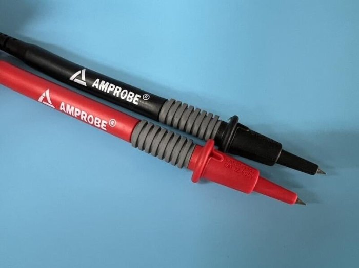 國外代購品 美國 FLUKE 子公司 AMPROBE 數位電表測試探棒 超軟導線耐熱防凍