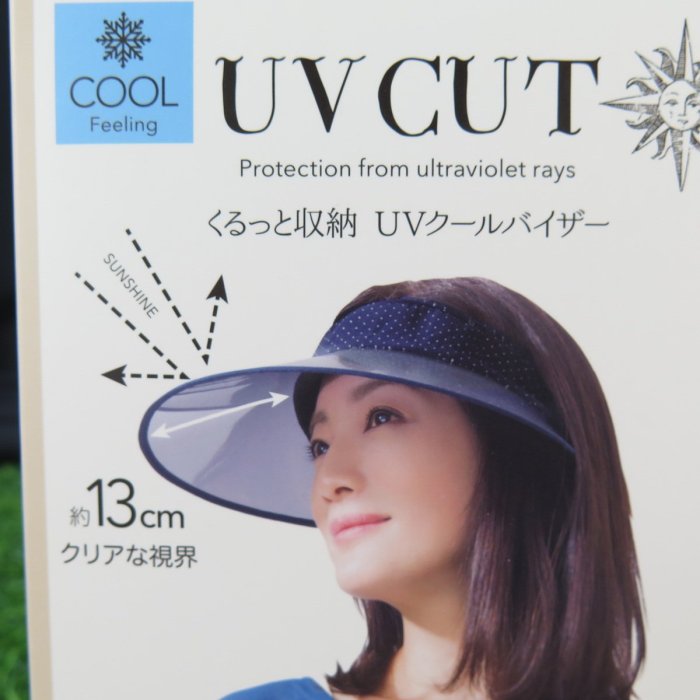 人氣商品  UV CUT 可收納 涼爽降溫遮陽帽 NEWSHAT00-