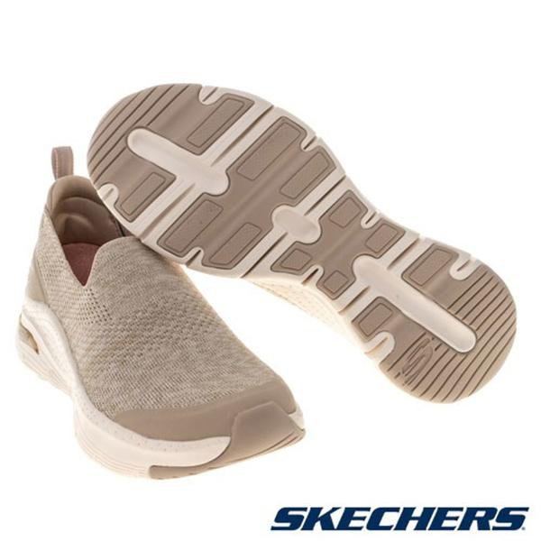 Skechers 女鞋 健走鞋 懶人鞋 ARCH FIT 粉/卡其【運動世界】149563MVE/149563TPE