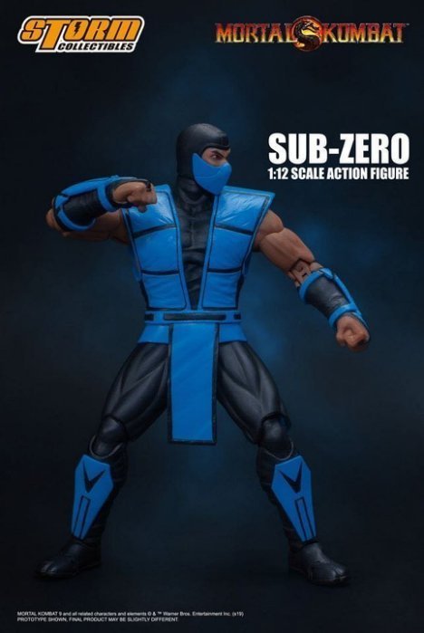 [貓市多] 全新 Storm Toys 1/12 Mortal Kombat 真人快打 絕對零度 Sub-Zero