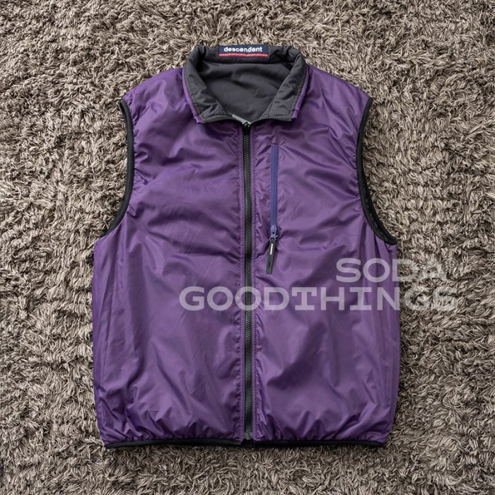 現貨#DESCENDANT LOAD PADDING VEST 雙面薄款棉馬甲背心外套| Yahoo