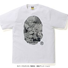 【日貨代購CITY】 BAPE DRAGON BALL Z BIG APE HEAD TEE 七龍珠 白 短TEE 現貨