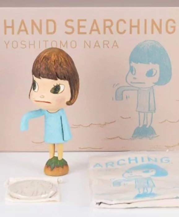 奈良美智 "Hand Searching" 2017 