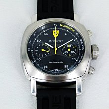 【一元起標+保固半年】PANERAI沛納海(45mm)Ferrari系列FER00008-雙環自動機械計時腕錶(有盒書)