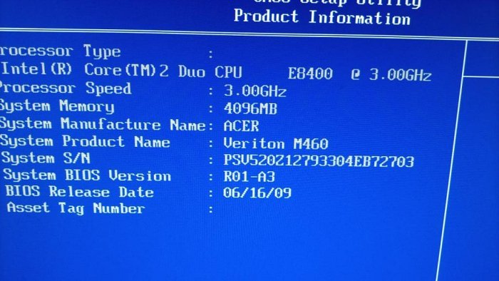 Acer 宏碁 M460 E8400處理器3g DDR2 4G 無硬碟中古pc  EG31M