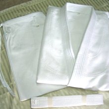濟武:單層漂白柔道服(台灣製自有品牌)-製造商直銷歡迎學校團購