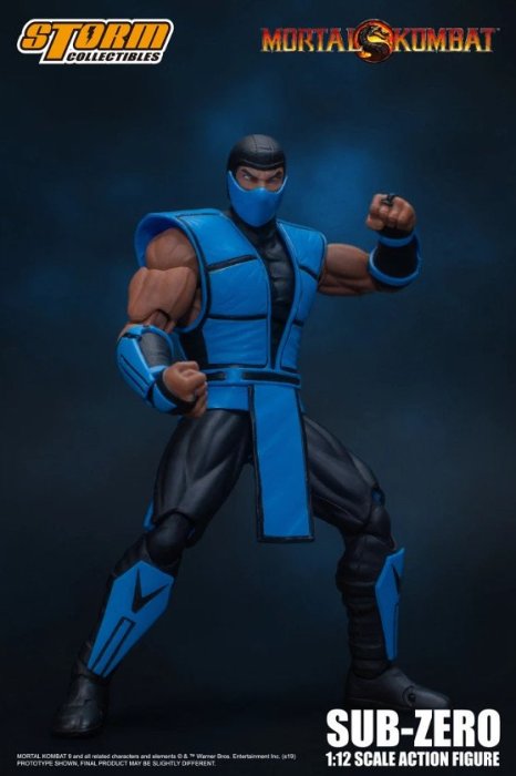 全新 Storm Toys 1/12 真人快打 魔宮帝國 Mortal Kombat 絕對零度 Sub-Zero